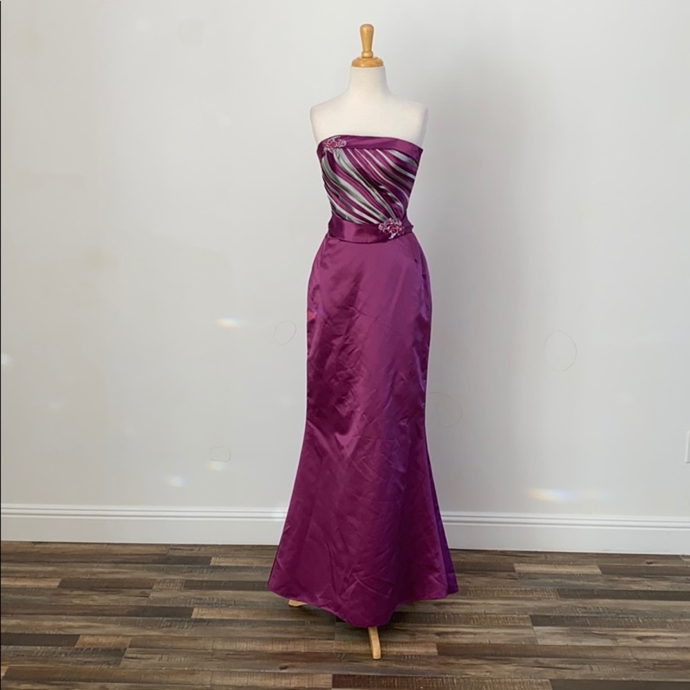Purple Evening Dress 🍇